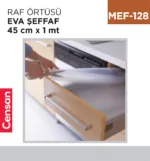 RAF ÖRTÜSÜ EVA ŞEFFAF 45 CM*1 MT