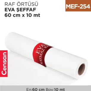 RAF ÖRTÜSÜ EVA PVC 60*10 MT