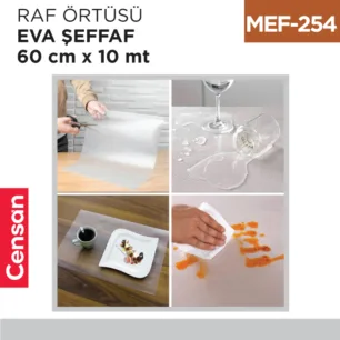 RAF ÖRTÜSÜ EVA PVC 60*10 MT