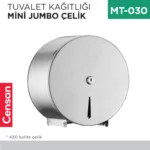 TUVALET KAĞITLIĞI MİNİ JUMBO ÇELİK (7202)