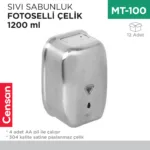 SIVI SABUNLUK FOTOSELLİ ÇELİK 1200 ML (ZYQ120)