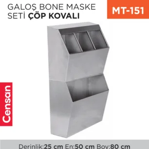 GALOŞ BONE MASKE SETİ ÇÖP KOVALI (7426)(3366)