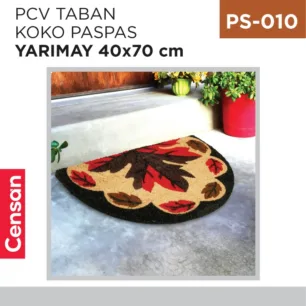 PVC TABAN KOKO PASPAS 40 CM*70 CM (YARIMAY)