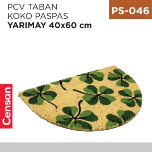 PVC TABAN KOKO PASPAS 40 CM*60 CM (YARIMAY)