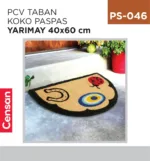 PVC TABAN KOKO PASPAS 40 CM*60 CM (YARIMAY)