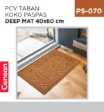 PVC TABAN KOKO PASPAS 40 CM*60 CM (DEEP MAT)