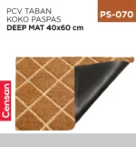 PVC TABAN KOKO PASPAS 40 CM*60 CM (DEEP MAT)