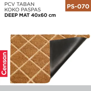 PVC TABAN KOKO PASPAS 40 CM*60 CM (DEEP MAT)
