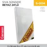 SIVA SÜNGERİ BEYAZ 24LÜ
