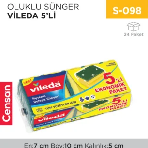 OLUKLU SÜNGER VİLEDA 5Lİ