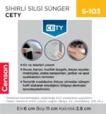 SİHİRLİ SİLGİ SÜNGER CETY