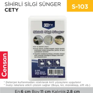 SİHİRLİ SİLGİ SÜNGER CETY