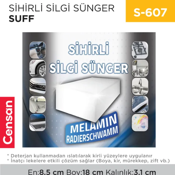 SİHİRLİ SİLGİ SÜNGER SUFF