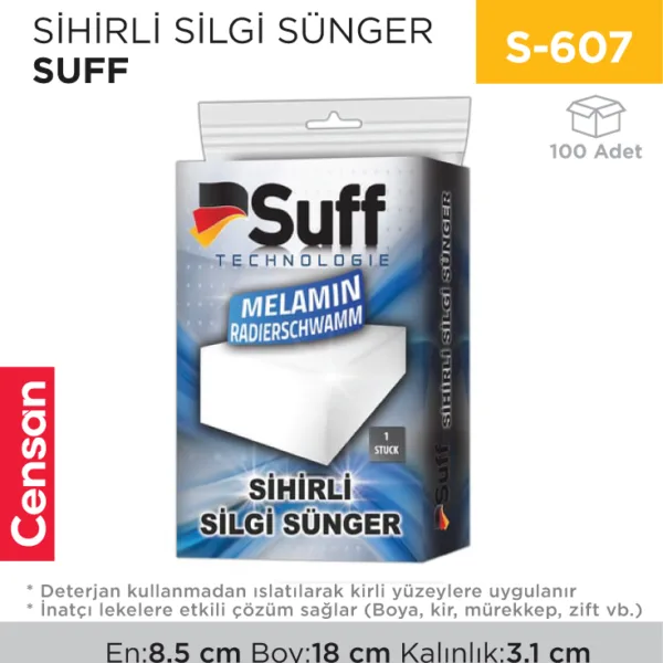 SİHİRLİ SİLGİ SÜNGER SUFF