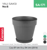 YALI SAKSI NO:6 TABAKSIZ (23 LT) (YS06)