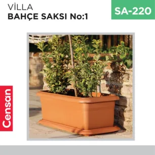 VİLLA BAHÇE SAKSI NO:1 TABAKSIZ (39 LT)