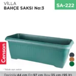 VİLLA BAHÇE SAKSI NO:3 TABAKSIZ (95 LT)