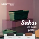 VİLLA BAHÇE SAKSI NO:3 TABAKSIZ (95 LT)