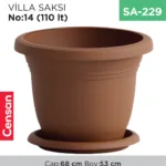 VİLLA SAKSI NO:14 TABAKSIZ (110 LT) (V514)