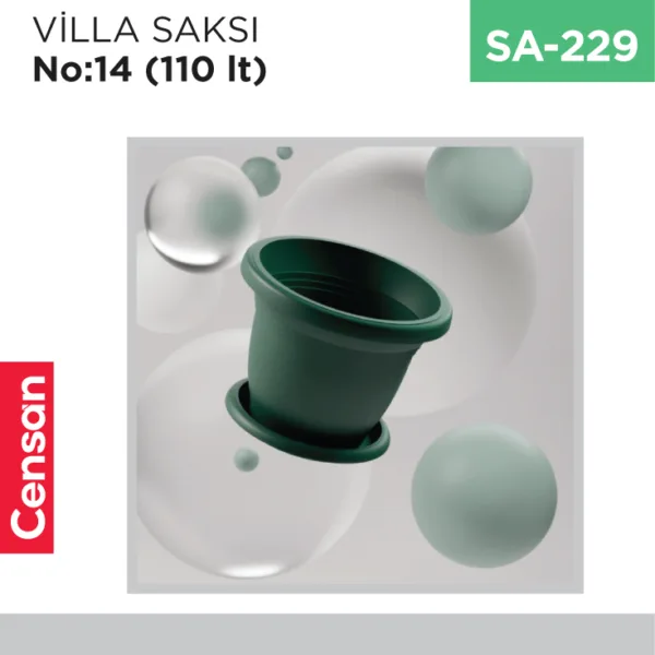VİLLA SAKSI NO:14 TABAKSIZ (110 LT) (V514)
