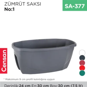 ZÜMRÜT SAKSI N0:1 (7.5 LT) (ZS 01)