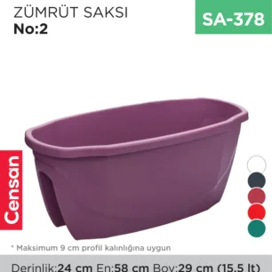 ZÜMRÜT SAKSI NO:2 (15.5 LT) (ZS 02)