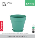 YALI SAKSI NO:3 TABAKSIZ (3 LT) (YS03)