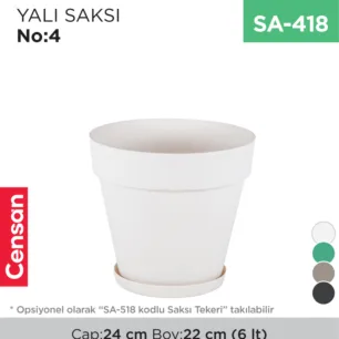 YALI SAKSI NO:4 TABAKSIZ (6 LT) (YS04)