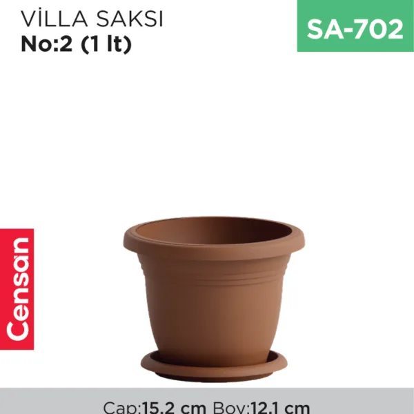 VİLLA SAKSI NO:2 (1 LT) (V502)