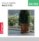 VİLLA SAKSI NO:2 TABAKSIZ (1 LT) (V502)