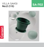 VİLLA SAKSI NO:2 TABAKSIZ (1 LT) (V502)