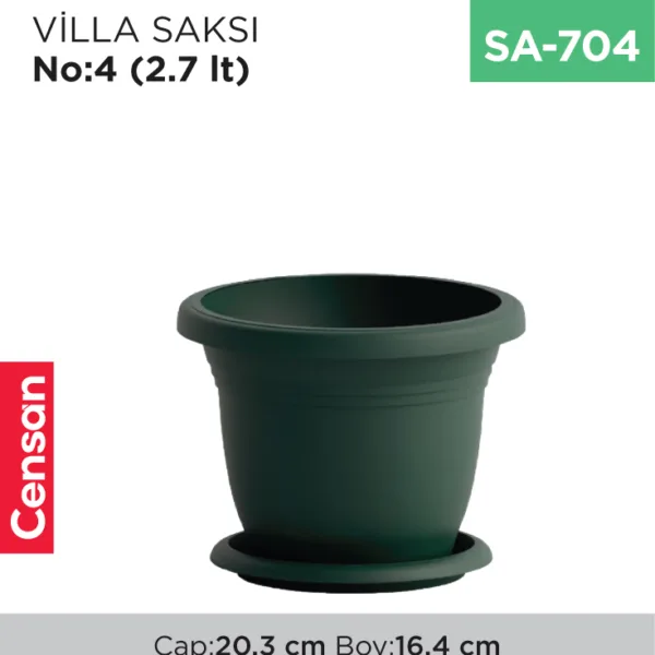 VİLLA SAKSI NO:4 (2.7 LT) (V504)