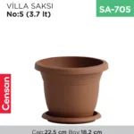 VİLLA SAKSI NO:5 TABAKSIZ (3.7 LT) (V505)