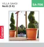 VİLLA SAKSI NO:6 TABAKSIZ (5 LT) (V506)