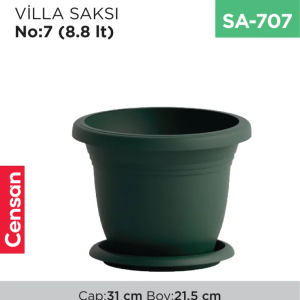 VİLLA SAKSI NO:7 (8.8 LT) (V507)