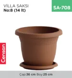 VİLLA SAKSI NO:8 (14 LT) (V508)