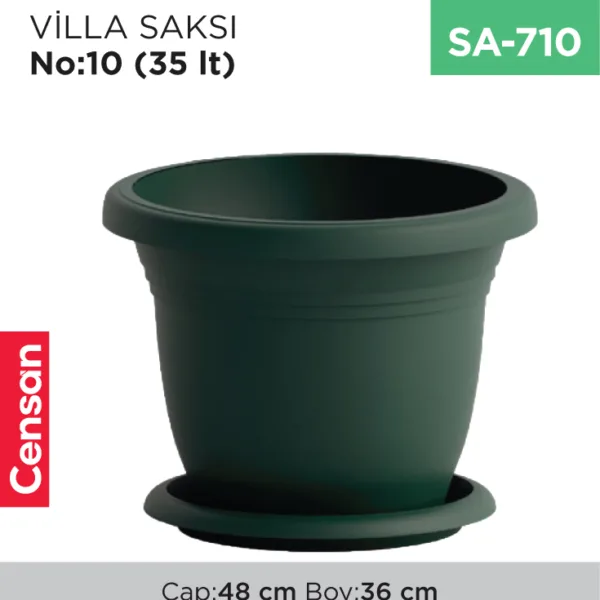 VİLLA SAKSI NO:10 (35 LT) (V510)