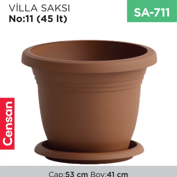 VİLLA SAKSI NO:11 (45 LT) (V511)