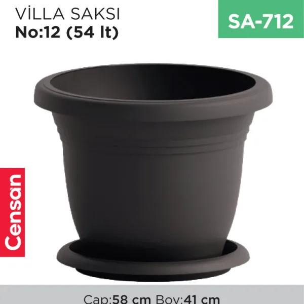 VİLLA SAKSI NO:12 (54 LT) (V512)
