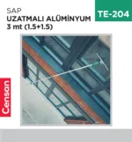 SAP UZATMALI ALÜMİNYUM 3 MT (1.5 +1.5)