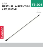 SAP UZATMALI ALÜMİNYUM 3 MT (1.5 +1.5)