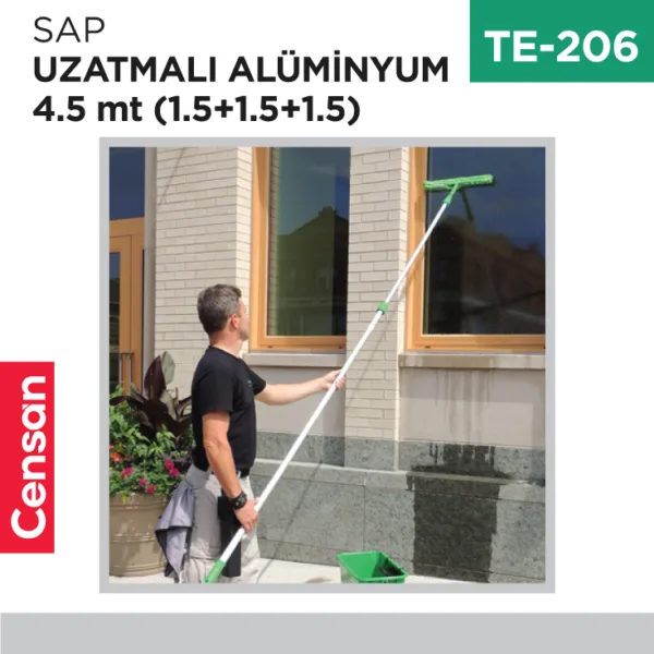 SAP UZATMALI ALÜMİNYUM 4.5 MT (1.5+1.5+1.5)