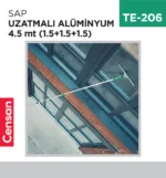 SAP UZATMALI ALÜMİNYUM 4.5 MT (1.5+1.5+1.5)