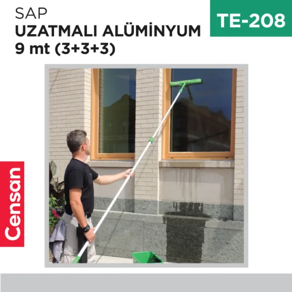 SAP UZATMALI ALÜMİNYUM 9 MT (3+3+3)