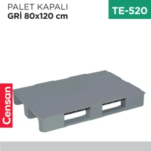 PALET KAPALI GRİ 80 CM*120 CM