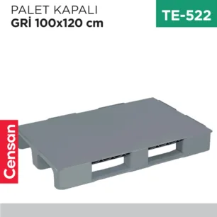 PALET KAPALI GRİ 100 CM*120 CM