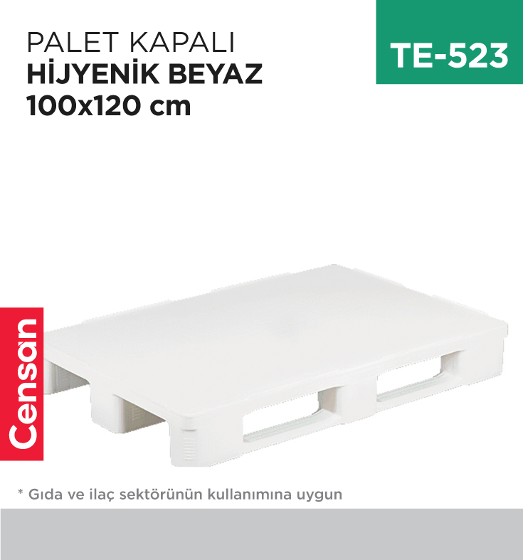 TE-523_f40b1b3f2410ffcecf8f391cc1ad129a PALET KAPALI HİJYENİK BEYAZ 100*120