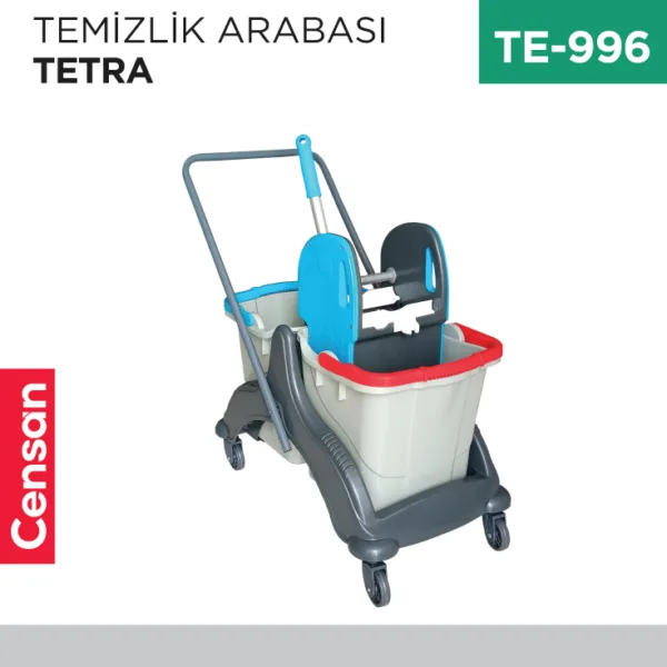 TEMİZLİK ARABASI TETRA (CK748)