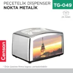 PEÇETELİK DİSPENSER NOKTA METALİK (F 031)