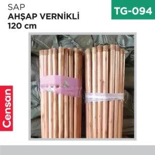 SAP AHŞAP 23 MM VERNİKLİ 120 CM
